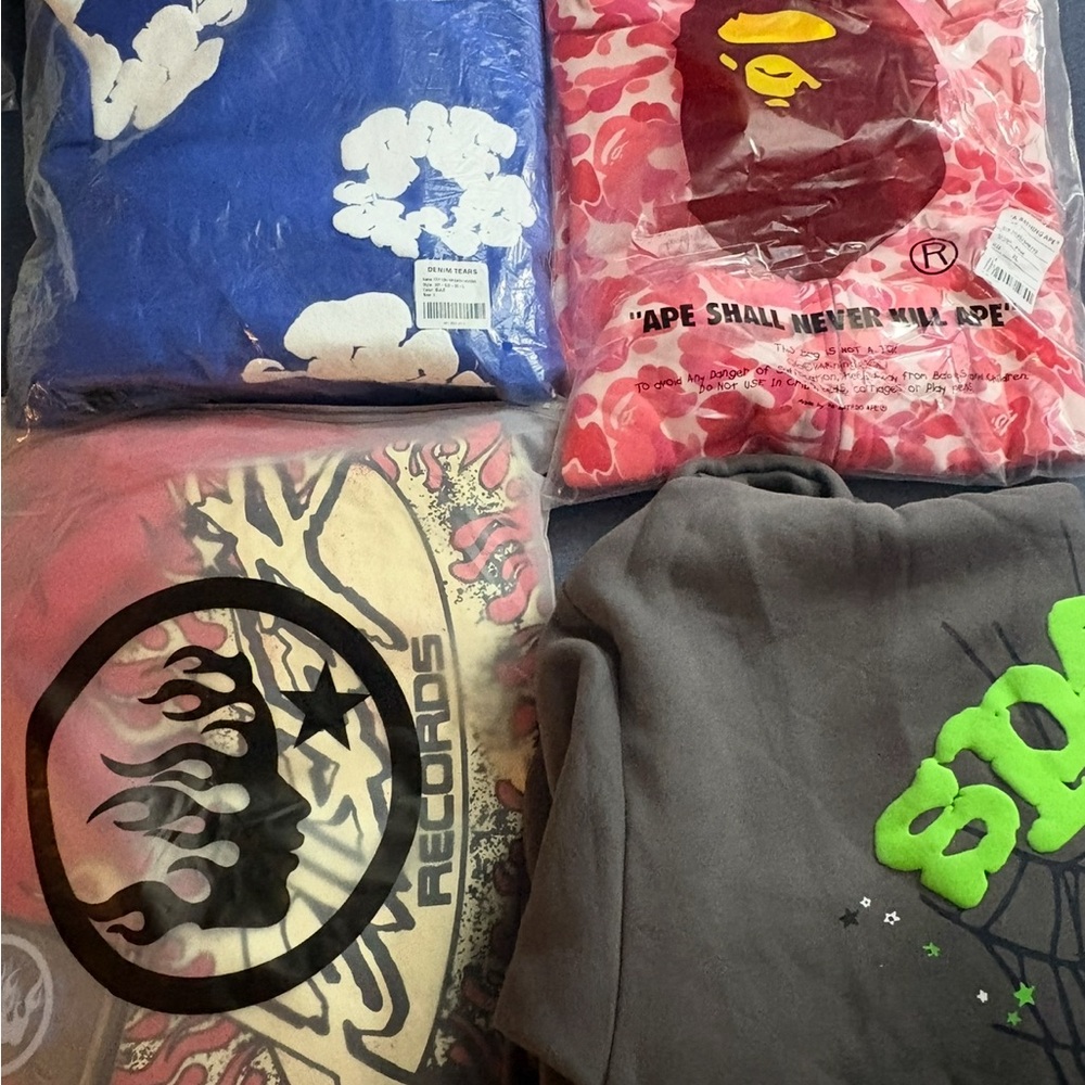 Colorful Graphic Hoodies Collection